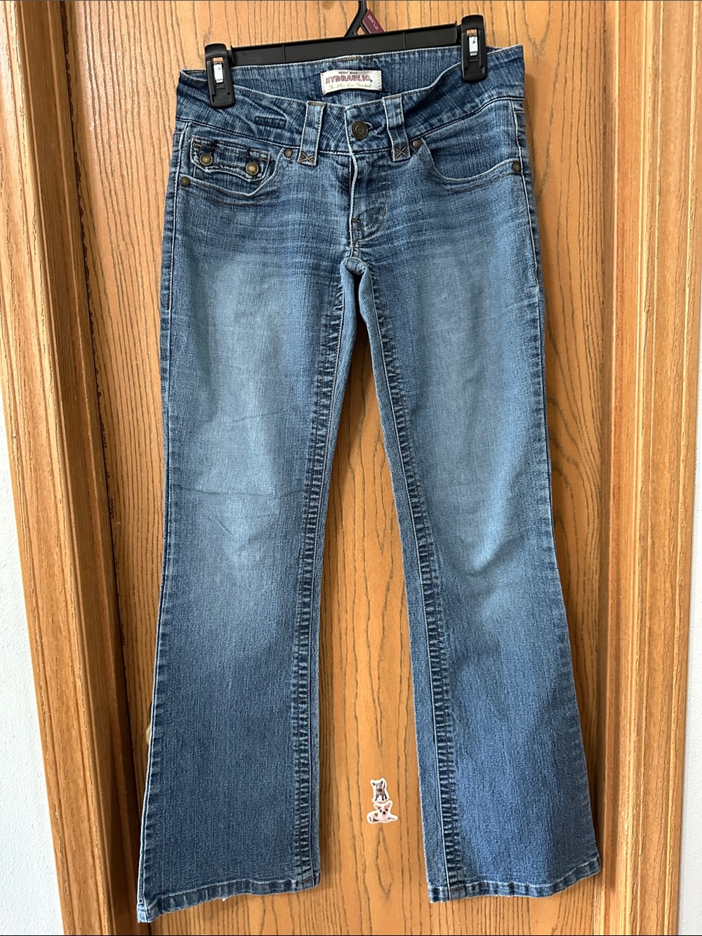 Hydraulic Women's Flare Jeans in Medium Blue Wash